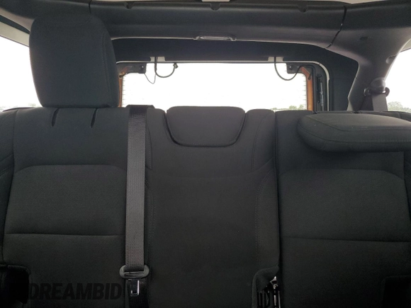 2022 Jeep Wrangler Unlimited Willys with VIN 1C4HJXDN9NW242045, listed as a Copart auction lot 59857985 with 34,970 mi miles and Salvage title. Bid and sale history available at DreamBid. Image 10.