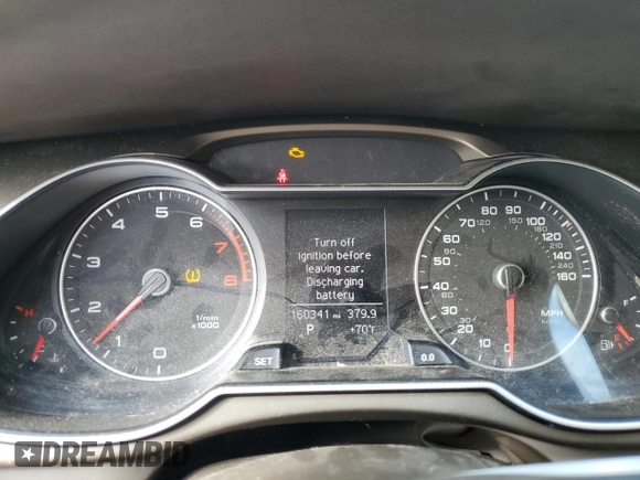2013 Audi allroad Premium Plus with VIN WA1UFAFL1DA203366, listed as a Copart auction lot 78982744 with 160,341 mi miles and Salvage Title. Bid and sale history available at carsss.com. Image 9.