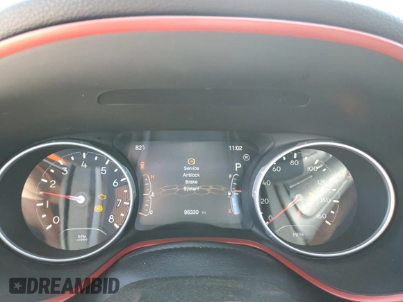 2020 Jeep Compass Trailhawk z VIN 3C4NJDDB7LT118589, wystawiony jako Copart lot #55264435 z przebiegiem 96 330 mil mil oraz Szkoda całkowita • Salvage title. Historia ofert i sprzedaży dostępna na DreamBid. Obrazek 9.