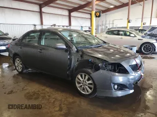 2009 Toyota Corolla with VIN 2T1BU40E69C107797, listed as a Copart auction lot 53788945 with 222,862 mi miles and Salvage Title. Bid and sale history available at carsss.com. Image 4.