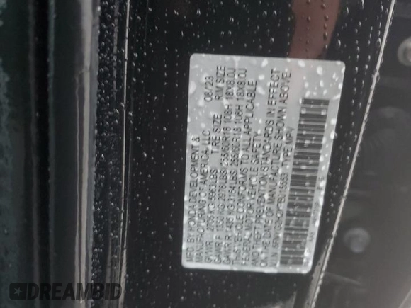 2023 Honda Pilot LX with VIN 5FNYG2H2XPB015553, listed as a Copart auction lot 81426004 with 0 mi miles and Salvage Title. Bid and sale history available at carsss.com. Image 13.