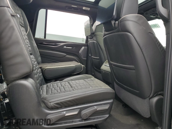 2024 Cadillac Escalade ESV AWD V-Series with VIN 1GYS4SK9XRR381010, listed as a Copart auction lot 56686185 with Not provided miles and Salvage title. Bid and sale history available at DreamBid. Image 11.
