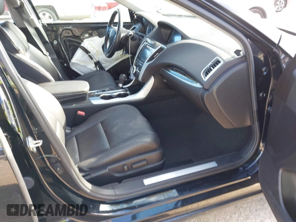 2020 Acura TLX with VIN 19UUB1F36LA008008, listed as a IAAI auction lot 41271318 with 48,602 mi miles. Bid and sale history available at carsss.com. Image 5.