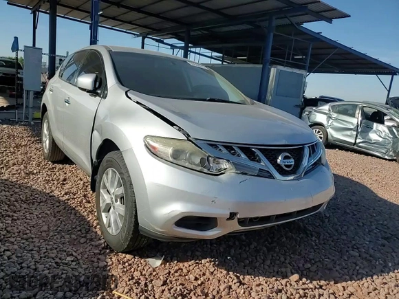 2012 Nissan Murano S with VIN JN8AZ1MU3CW107188, listed as a Copart auction lot 50656075 with 120,583 mi miles and Salvage Title. Bid and sale history available at carsss.com. Image 12.
