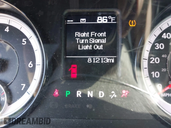 2021 Ram 1500 Tradesman with VIN 1C6RR6FT1MS578532, listed as a IAAI auction lot 41753880 with 81,213 mi miles and . Bid and sale history available at DreamBid. Image 7.