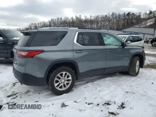 2018 Chevrolet Traverse LT Cloth with VIN 1GNERGKW1JJ162163, listed as a Copart auction lot 45451655 with 117,006 mi miles and Clean Title. Bid and sale history available at carsss.com. Image 3.
