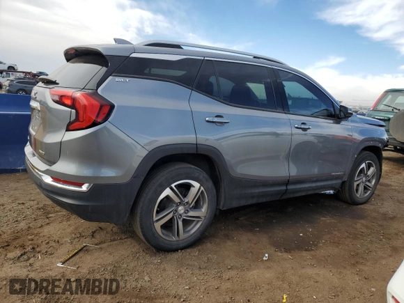 2018 GMC Terrain SLT with VIN 3GKALVEV6JL343143, listed as a Copart auction lot 47183625 with 91,544 mi miles and Salvage Title. Bid and sale history available at DreamBid. Image 3.