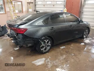 2020 Kia Forte LXS with VIN 3KPF24AD8LE187349, listed as a IAAI auction lot 41549096 with 57,191 mi miles and . Bid and sale history available at carsss.com. Image 4.