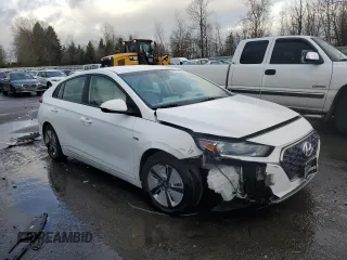 2020 Hyundai Ioniq Blue with VIN KMHC65LC5LU234609, listed as a Copart auction lot 86189074 with 71,220 mi miles and Salvage title. Bid and sale history available at DreamBid. Image 4.