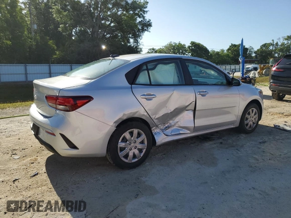 2023 Kia Rio S z VIN 3KPA24AD6PE582792, wystawiony jako Copart lot #54966245 z przebiegiem 3373 mil mil oraz Nie do naprawy • Non repairable. Historia ofert i sprzedaży dostępna na DreamBid. Obrazek 3.