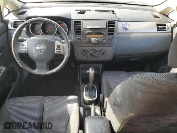 2010 Nissan Versa 1.8 SL with VIN 3N1BC1CP9AL374760, listed as a Copart auction lot 50710035 with 191,517 mi miles and Salvage Title. Bid and sale history available at carsss.com. Image 8.