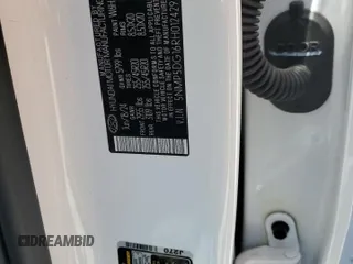 2024 Hyundai Santa Fe Calligraphy with VIN 5NMP5DG16RH012429, listed as a Copart auction lot 61581455 with 4,359 mi miles and Salvage title. Bid and sale history available at DreamBid. Image 13.