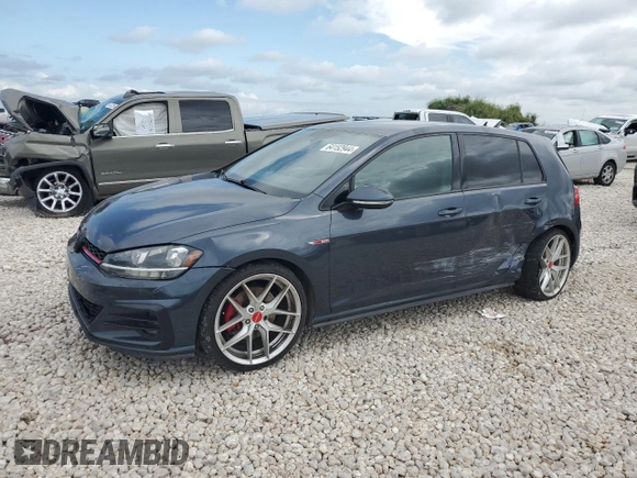 2018 Volkswagen Golf GTI S with VIN 3VW447AU6JM296993, listed as a Copart auction lot 64152944 with 88,410 mi miles and Salvage Title. Bid and sale history available at carsss.com. Image 1.
