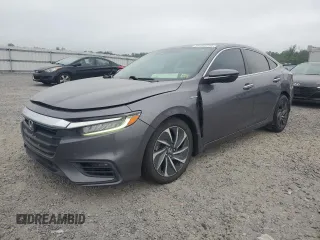 2019 Honda Insight Touring with VIN 19XZE4F91KE012559, listed as a Copart auction lot 62495235 with 108,889 mi miles and Salvage title. Bid and sale history available at DreamBid. Image 1.