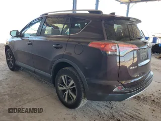 2018 Toyota RAV4 XLE with VIN 2T3WFREV4JW501665, listed as a Copart auction lot 58071805 with 47,777 mi miles and Salvage title. Bid and sale history available at DreamBid. Image 2.