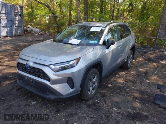 2023 Toyota RAV4 Hybrid LE with VIN 4T3LWRFV3PU092360, listed as a IAAI auction lot 42162788 with 39,116 mi miles and . Bid and sale history available at DreamBid. Image 17.