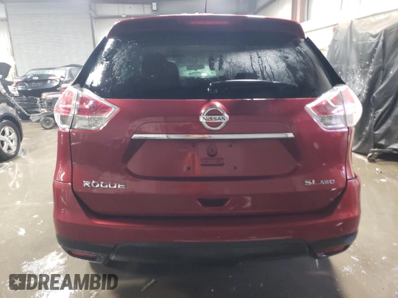 2016 Nissan Rogue SL with VIN 5N1AT2MV9GC770781, listed as a Copart auction lot 45149625 with 89,922 mi miles and Salvage Title. Bid and sale history available at DreamBid. Image 6.