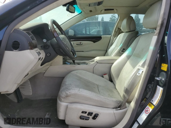 2008 Lexus LS 600h L z VIN JTHDU46F485005823, wystawiony jako Copart lot #79322094 z przebiegiem Nie podano mil oraz Szkoda całkowita • Salvage title. Historia ofert i sprzedaży dostępna na DreamBid. Obrazek 7.