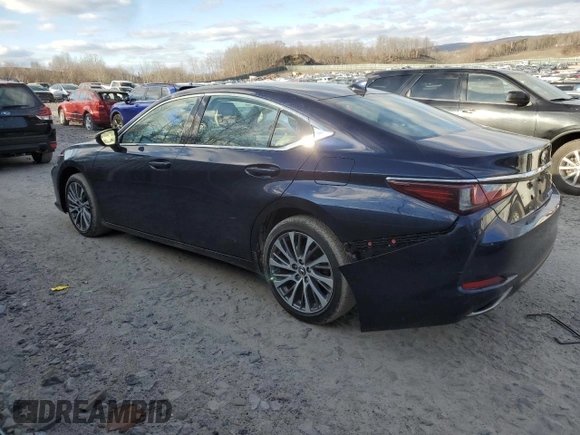 2021 Lexus ES with VIN 58ADZ1B1XMU088027, listed as a Copart auction lot 84398674 with 14,594 mi miles and Salvage Title. Bid and sale history available at carsss.com. Image 2.