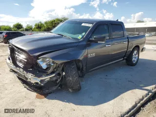 2016 Ram 1500 Lone Star with VIN 1C6RR7LMXGS305757, listed as a Copart auction lot 73337904 with 120,380 mi miles and Salvage Title. Bid and sale history available at carsss.com. Image 1.