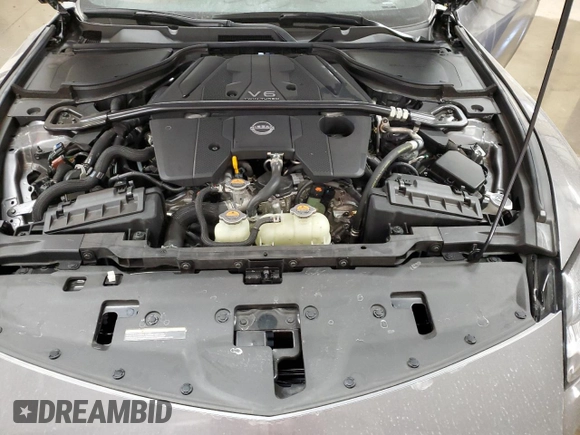 2024 Nissan Z Performance с VIN JN1BZ4BH8RM363566, выставлен на аукционе Copart как лот 47385535 с пробегом 17 514 миль миль и Списание • Salvage title. История ставок и продаж доступна на DreamBid. Изображение 11.