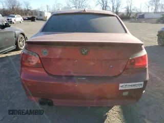 2006 BMW 5 Series 530xi with VIN WBANF73506CG67033, listed as a Copart auction lot 87941065 with Not Provided miles and Salvage Title. Bid and sale history available at DreamBid. Image 6.