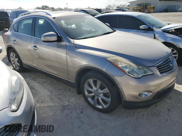 2008 Infiniti EX Journey with VIN JNKAJ09E18M303825, listed as a Copart auction lot 76074034 with 147,775 mi miles and Salvage Title. Bid and sale history available at DreamBid. Image 4.