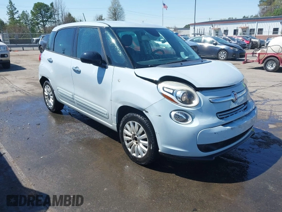 2015 FIAT 500L Easy with VIN ZFBCFABH8FZ031234, listed as a IAAI auction lot 41870102 with 86,267 mi miles and . Bid and sale history available at DreamBid. Image 1.