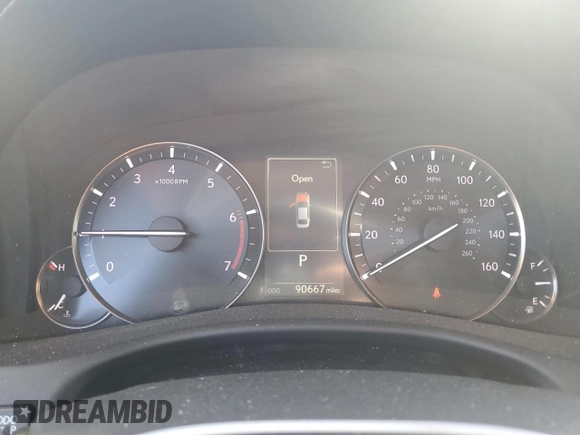 2016 Lexus GS 200t z VIN JTHBA1BL4GA001996, wystawiony jako Copart lot #56596454 z przebiegiem 90 667 mil mil oraz Szkoda całkowita • Salvage title. Historia ofert i sprzedaży dostępna na DreamBid. Obrazek 9.