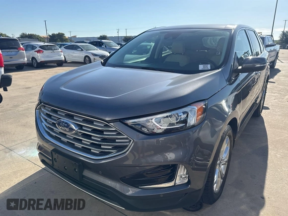 2021 Ford Edge Titanium with VIN 2FMPK3K96MBA51234, listed as a IAAI auction lot 42886659 with 74,183 mi miles and . Bid and sale history available at DreamBid. Image 10.
