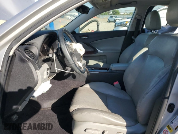 2008 Lexus IS 250 z VIN JTHBK262982061367, wystawiony jako Copart lot #52979875 z przebiegiem 168 685 mil mil oraz Szkoda całkowita • Salvage title. Historia ofert i sprzedaży dostępna na DreamBid. Obrazek 7.