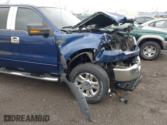2008 Ford F-150 XLT with VIN 1FTPW14528FB49009, listed as a IAAI auction lot 41795307 with 147,334 mi miles and . Bid and sale history available at DreamBid. Image 17.