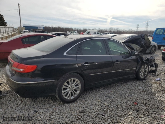2011 Hyundai Azera Limited with VIN KMHFC4DF1BA544541, listed as a Copart auction lot 42767664 with 47,340 mi miles and Salvage Title. Bid and sale history available at carsss.com. Image 3.