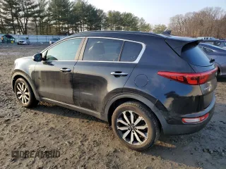 2019 Kia Sportage EX with VIN KNDPNCAC1K7495118, listed as a Copart auction lot 42792375 with 82,679 mi miles and Salvage Title. Bid and sale history available at carsss.com. Image 2.