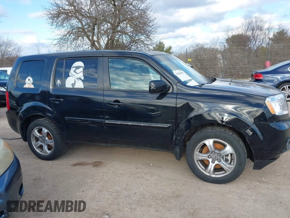 2012 Honda Pilot EX-L with VIN 5FNYF4H72CB080093, listed as a IAAI auction lot 41989095 with 147,900 mi miles and . Bid and sale history available at DreamBid. Image 13.