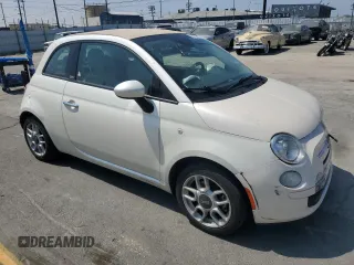 2015 FIAT 500 Pop z VIN 3C3CFFDR6FT520064, wystawiony jako Copart lot #56237695 z przebiegiem 78 648 mil mil oraz Szkody całkowita. Historia ofert i sprzedaży dostępna na DreamBid. Obrazek 4.