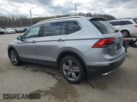 2021 Volkswagen Tiguan SE z VIN 3VV2B7AX3MM114439, wystawiony jako Copart lot #50676655 z przebiegiem 34 703 mil mil oraz Szkoda całkowita • Salvage title. Historia ofert i sprzedaży dostępna na DreamBid. Obrazek 2.