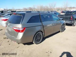 2011 Honda Odyssey EX-L with VIN 5FNRL5H69BB060271, listed as a IAAI auction lot 41872970 with 1 mi miles. Bid and sale history available at carsss.com. Image 4.