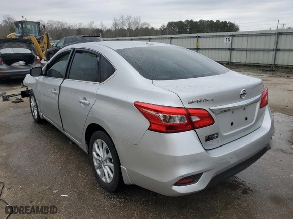 2019 Nissan Sentra S with VIN 3N1AB7AP9KY396606, listed as a Copart auction lot 44627745 with 72,610 mi miles and Salvage Title. Bid and sale history available at carsss.com. Image 2.