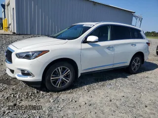 2020 Infiniti QX60 Luxe z VIN 5N1DL0MM7LC513203, wystawiony jako Copart lot #56848795 z przebiegiem 70 021 mil mil oraz Nie do naprawy • Non repairable. Historia ofert i sprzedaży dostępna na DreamBid. Obrazek 1.