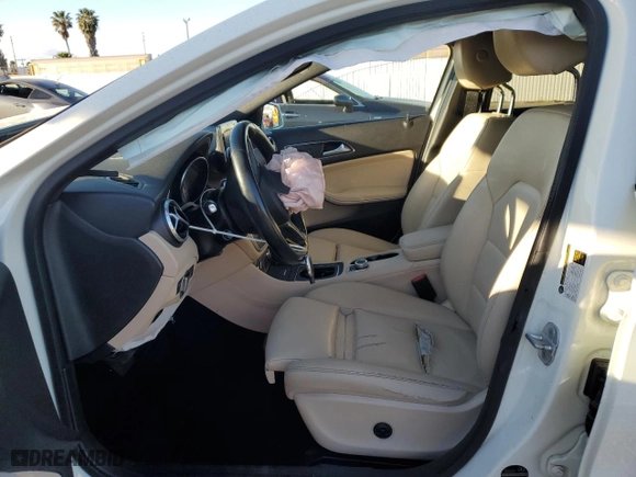 2017 Mercedes-Benz GLA with VIN WDCTG4EB6HJ349660, listed as a Copart auction lot 46657535 with 66,671 mi miles and Salvage Title. Bid and sale history available at carsss.com. Image 7.
