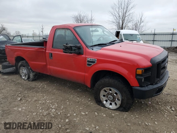 2010 Ford F-250 XL with VIN 1FTNF2B5XAEA21709, listed as a Copart auction lot 84045724 with 182,256 mi miles and Non repairable. Bid and sale history available at DreamBid. Image 4.