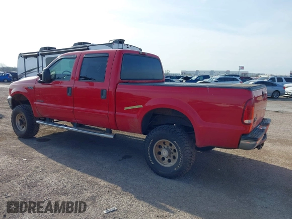2002 Ford Super Duty F-250 XL with VIN 1FTNW21F32EA54756, listed as a IAAI auction lot 41856957 with 424,108 mi miles. Bid and sale history available at carsss.com. Image 3.