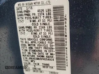 2015 Nissan Rogue S z VIN JN8AS5MV8FW254924, wystawiony jako Copart lot #57020965 z przebiegiem 121 935 mil mil oraz Szkody całkowita. Historia ofert i sprzedaży dostępna na DreamBid. Obrazek 13.