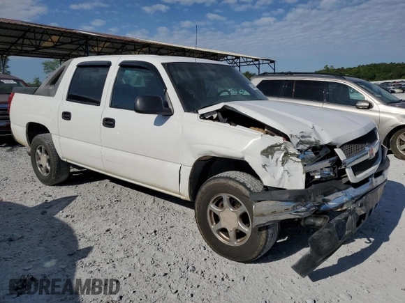 2004 Chevrolet Avalanche Z66 with VIN 3GNEC12T44G107894, listed as a Copart auction lot 53450985 with 175,429 mi miles and Salvage title. Bid and sale history available at DreamBid. Image 4.