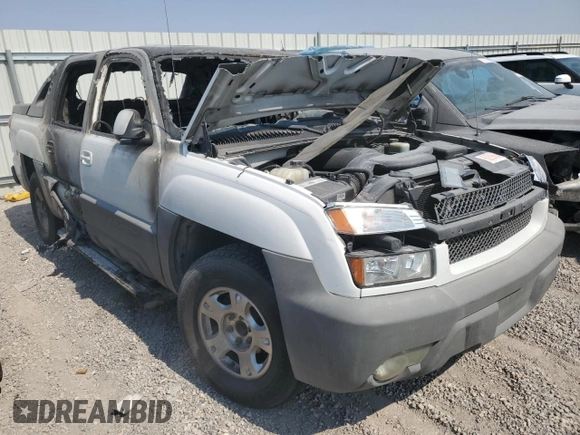 2002 Chevrolet Avalanche with VIN 3GNEC13TX2G119138, listed as a Copart auction lot 62968435 with Not provided miles and Non repairable. Bid and sale history available at DreamBid. Image 4.
