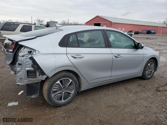 2021 Hyundai Ioniq Plug-In Hybrid SE with VIN KMHC65LDXMU245437, listed as a Copart auction lot 84065004 with NaN miles and Salvage Title. Bid and sale history available at carsss.com. Image 3.