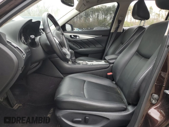 2020 Infiniti Q50 Luxe z VIN JN1EV7AR6LM251313, wystawiony jako Copart lot #51211545 z przebiegiem 43 335 mil mil oraz Szkoda całkowita • Salvage title. Historia ofert i sprzedaży dostępna na DreamBid. Obrazek 7.