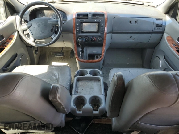 2005 Kia Sedona LX with VIN KNDUP132956661322, listed as a Copart auction lot 71431874 with 101,875 mi miles and Salvage Title. Bid and sale history available at carsss.com. Image 8.