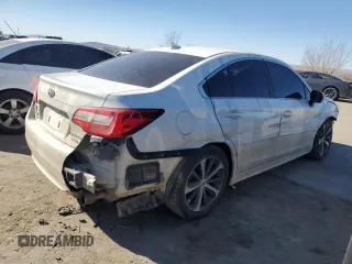 2017 Subaru Legacy Limited with VIN 4S3BNEN60H3023339, listed as a Copart auction lot 88215855 with 113,778 mi miles and Salvage Title. Bid and sale history available at carsss.com. Image 3.